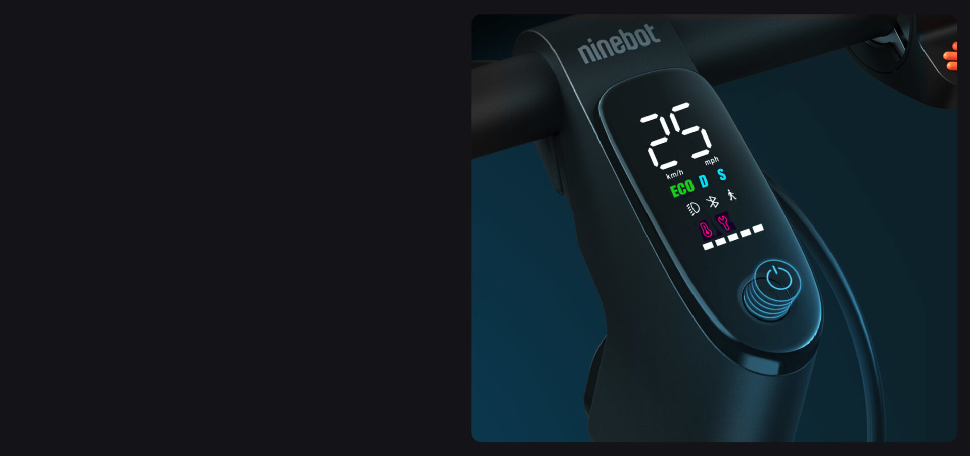 Multiple choices to see on the easy-to-read dashboard